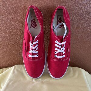Van Authentic RED  - 7.5(M) OR 9(W)